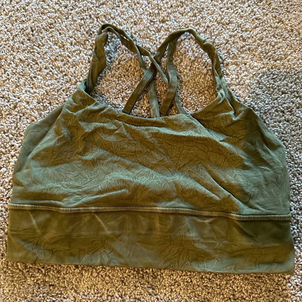 Lululemon Longline Energy Bra size 6